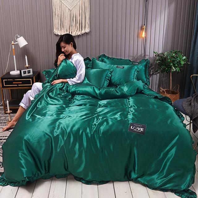 Duvet Cover Bedding Set Single Double Queen King 220x240 Bed Sheet  Bedclothes
