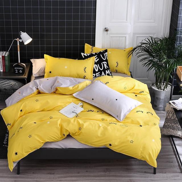 Nordic Leaf Duvet Cover 220x240 King Size Simple Grey Bedding Sets Striped  Couple Bed Quilt Bed Sheet Pillowcase Single Double Queen 210316 From  Kong09, $36.55