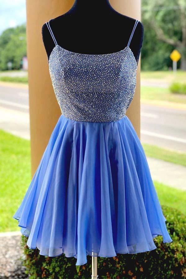 Royal Blue Short Prom Dress Blue Homecoming Dress Short Formal Dresses