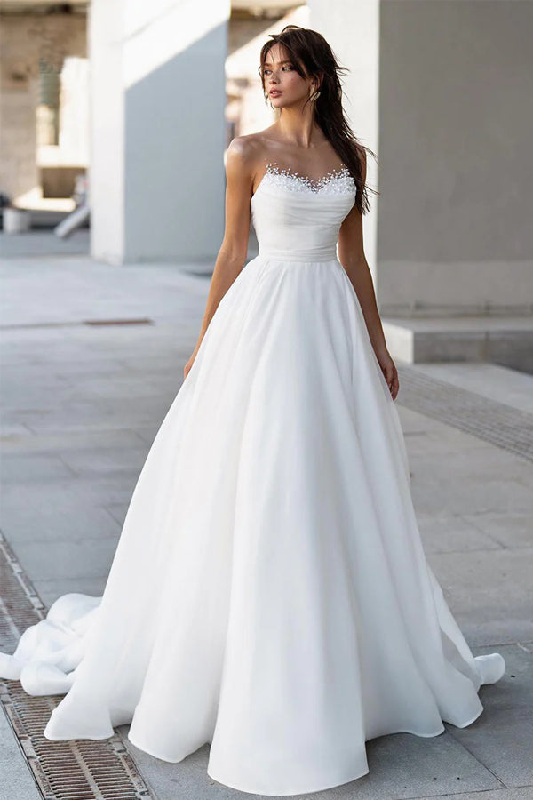 Wedding Dresses Online, Boho Wedding Dress, Bridal Gown,Rustic