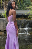 Strapless Appliques Fitted Red Long Prom Dress Party Dress PSK682-Pgmdress