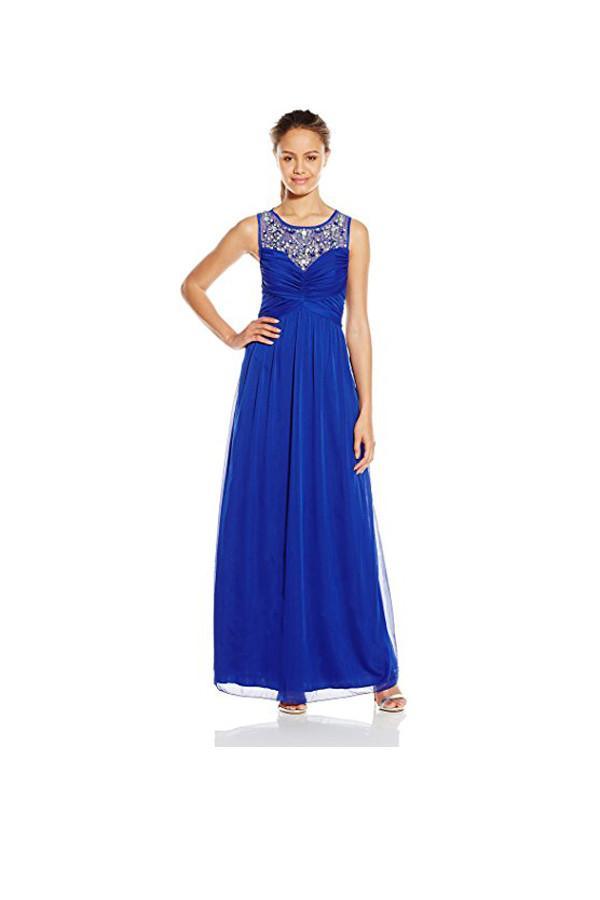 pgmdress A Line Shiny Royal Blue Tulle Sweetheart Formal Prom Dress PSK404 US10 / As Picture