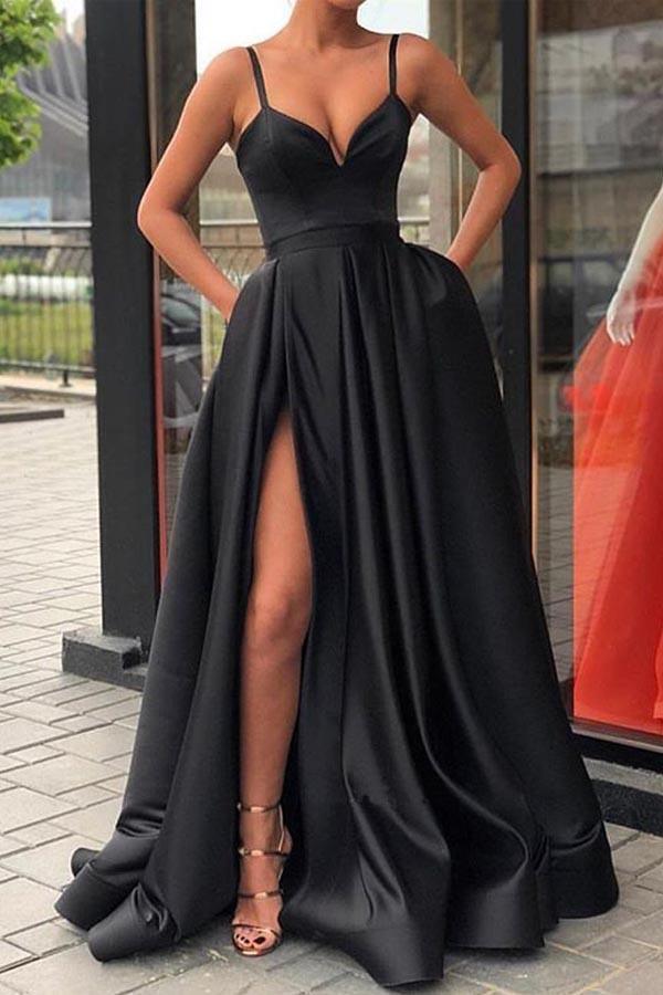 nixons, Dresses, Black Prom Dress With Mesh Cleavage Cover