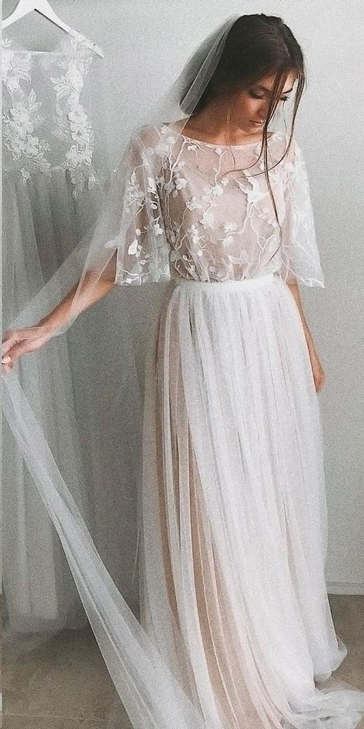 Wedding Gown Elegant Simple