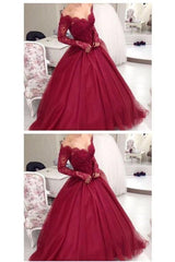 Burgundy Quinceanera Dresses with Straps