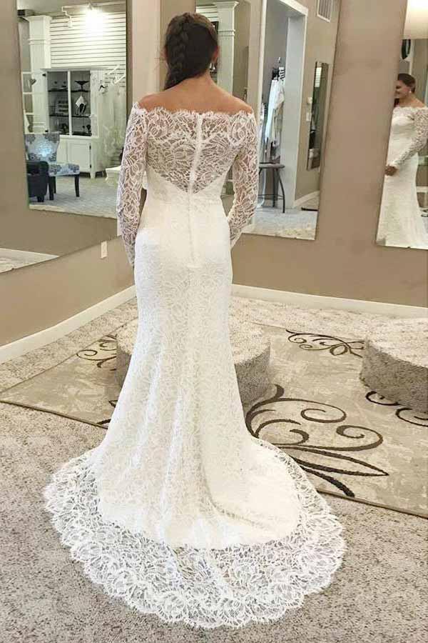Wedding Dresses Online, Boho Wedding Dress, Bridal Gown,Rustic Wedding –  tagged long sleeves – Page 3 – Pgmdress